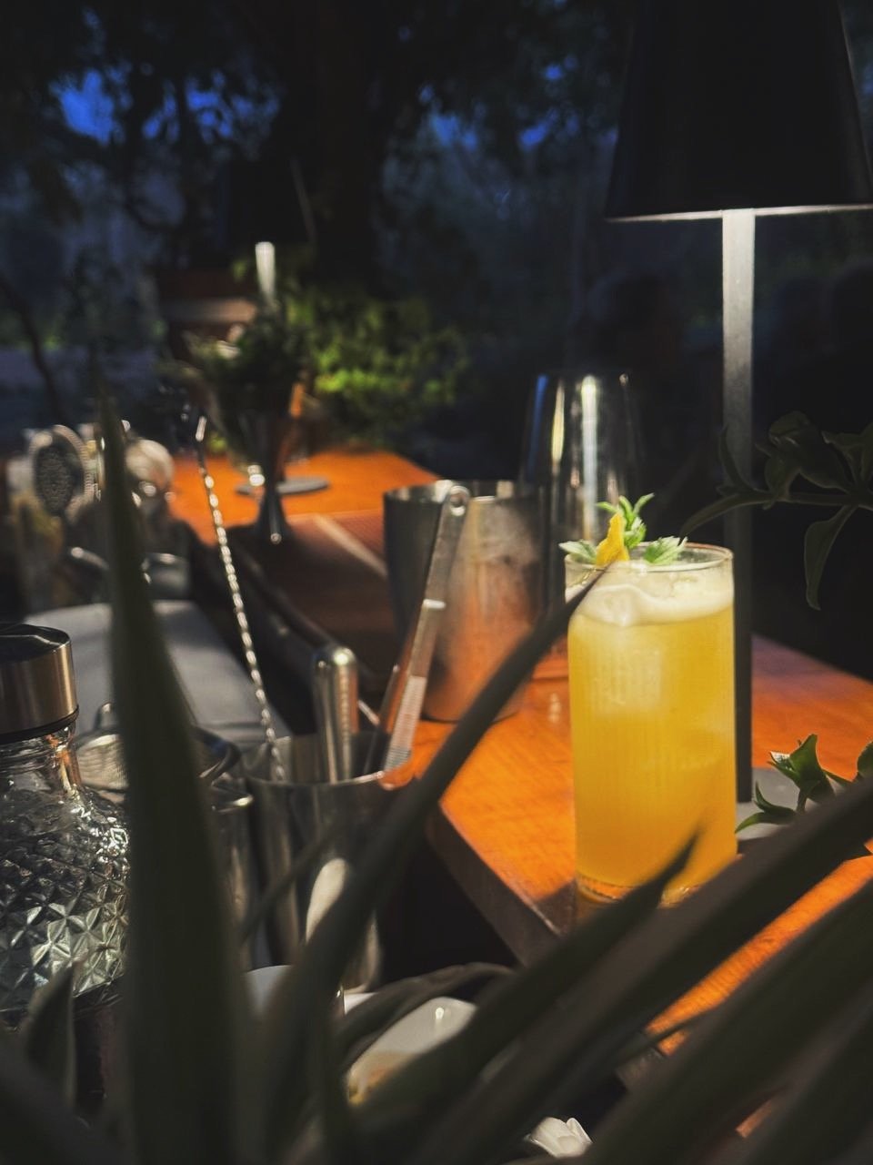 Τα κοκτέιλ και τα μοκτέιλ έχουν γεύση και νότες από μεσογειακό περιβόλι / Φωτογραφία: perivolivari/Instagram