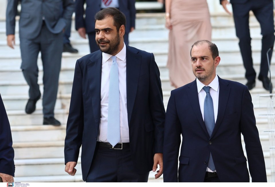 Ο υφυπουργός παρά τω Πρωθυπουργώ και κυβερνητικός εκπρόσωπος, Παύλος Μαρινάκης