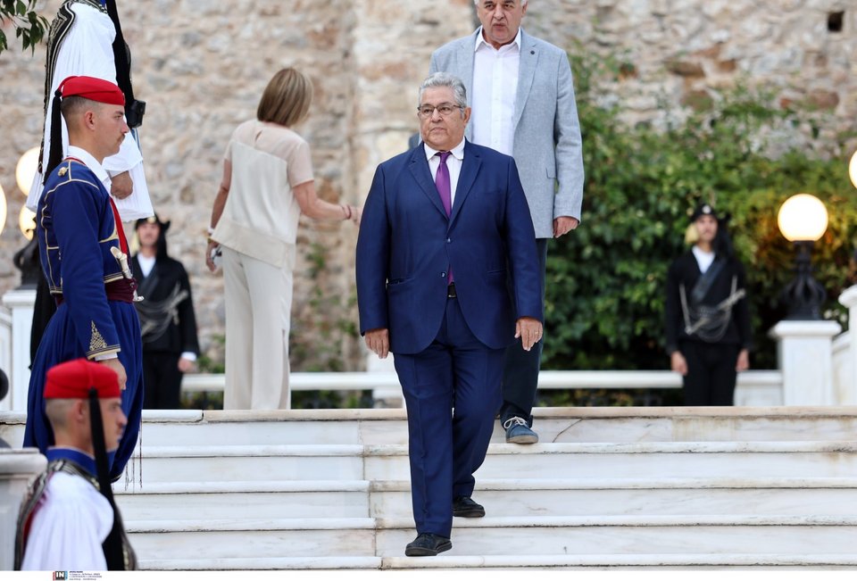 Ο γενικός γραμματέας του ΚΚΕ, Δημήτρης Κουτσούμπας