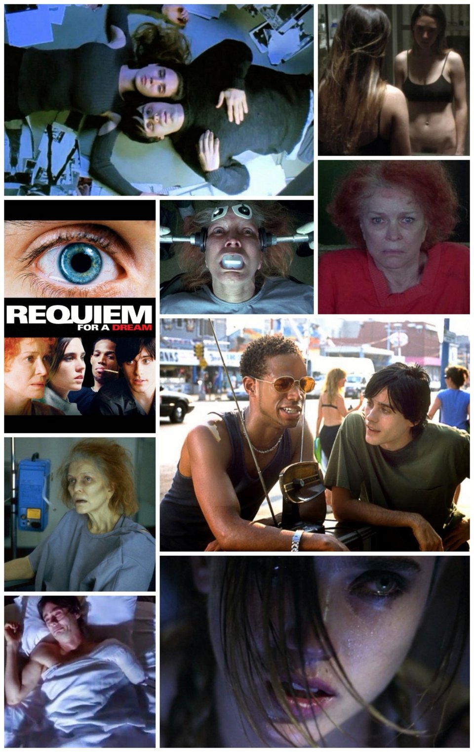 Το Requiem for a Dream (2000), σε σκηνοθεσία του Ντάρεν Αρονόφσκι και βασισμένο στο μυθιστόρημα του Χιούμπερτ Σέλμπι Τζούνιορ, παραμένει ένα από τα πιο διχαστικά φιλμ της σύγχρονης κινηματογραφικής ιστορίας / IMDB