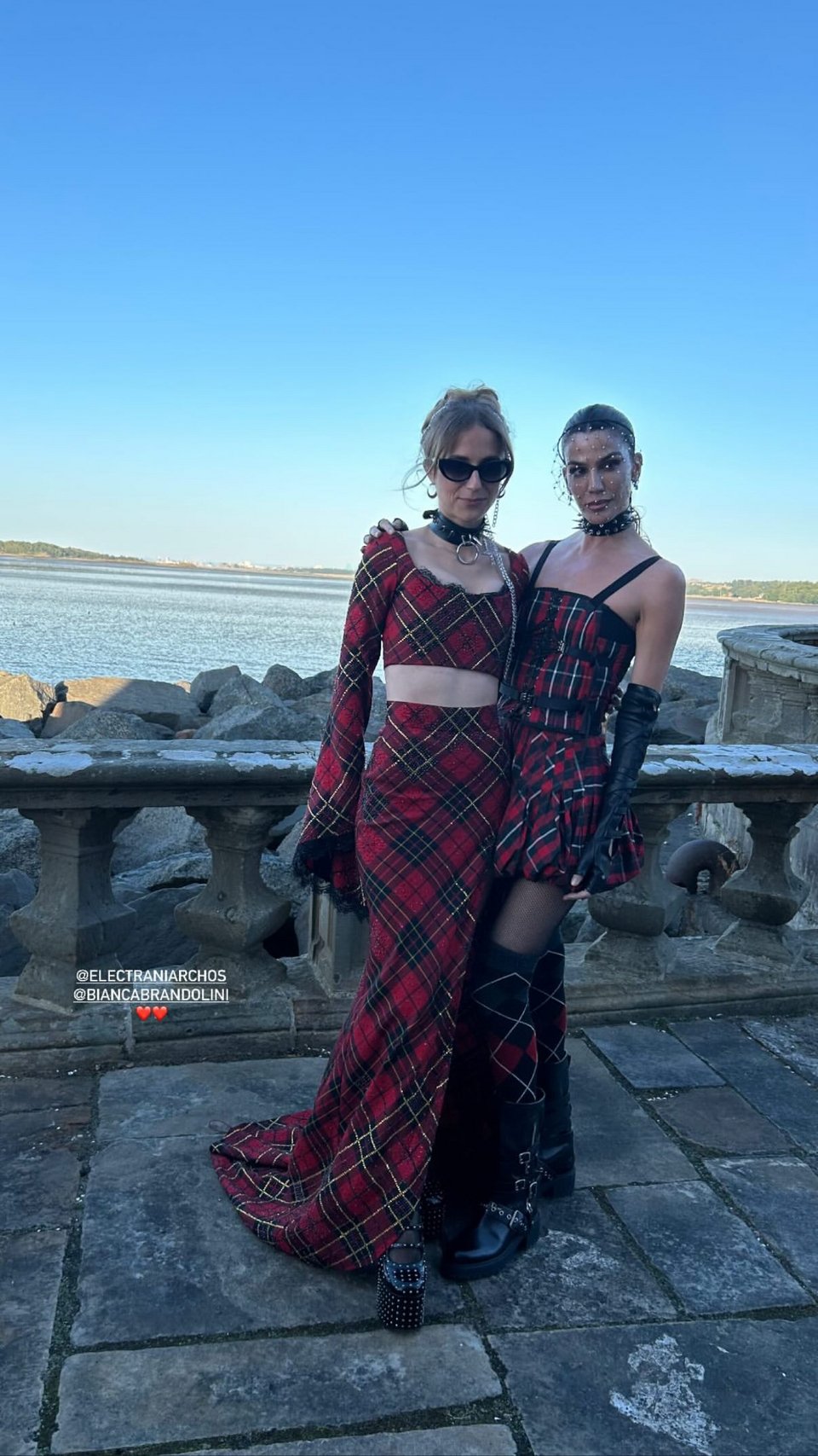 Ηλέκτρα Νιάρχου και Μπιάνκα Μπραντολίνι