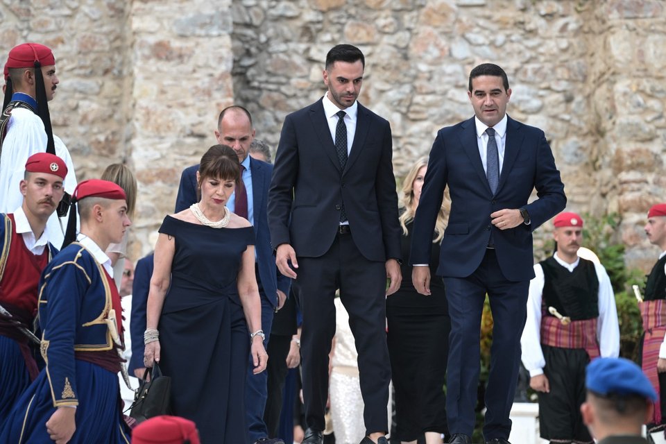 Μανώλης Χριστοδουλάκης και Μιχάλης Κατρίνης