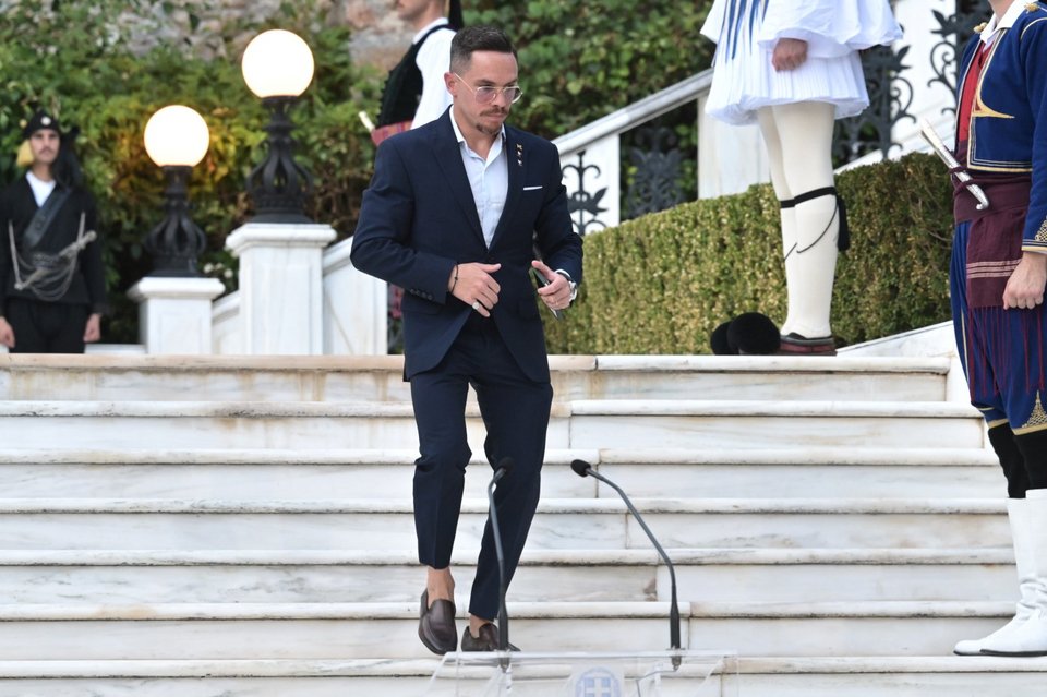 Ο Ολυμπιονίκης στους κρίκους Λευτέρης Πετρούνιας