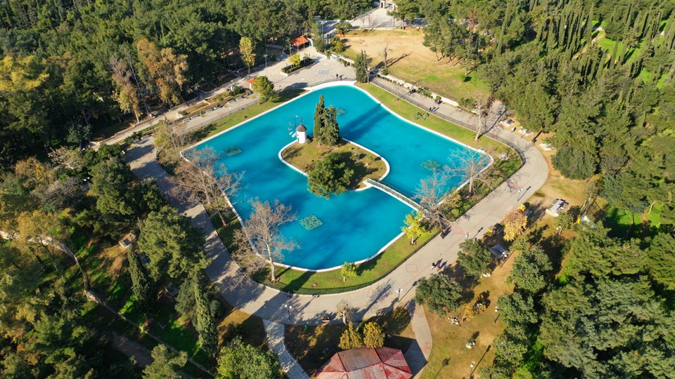 Αεροφωτογραφία Λίμνης Άλσους Νέας Φιλαδέλφειας / Φωτογραφία: Shutterstock