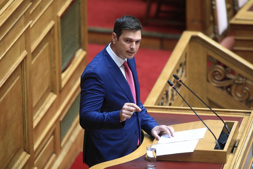 Ο βουλευτής της Νέας Δημοκρατίας, Αλέξανδρος Μαρκογιαννάκης / Eurokinissi