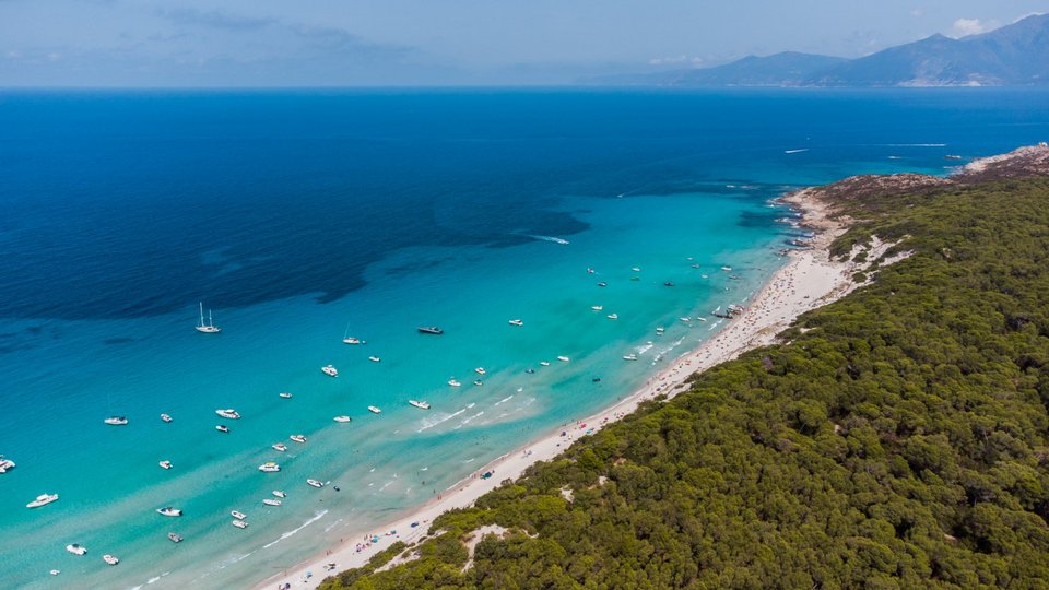 Η Playa de Saleccia στην Κορσική
