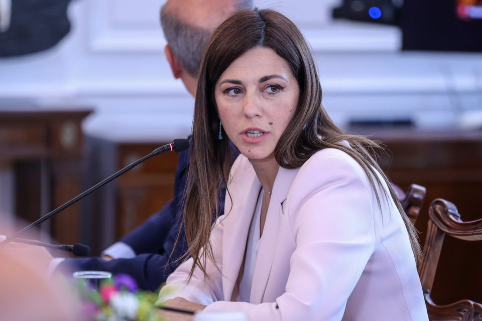 Η υπουργός Παιδείας και Θρησκευμάτων, Σοφία Ζαχαράκη / SOOC