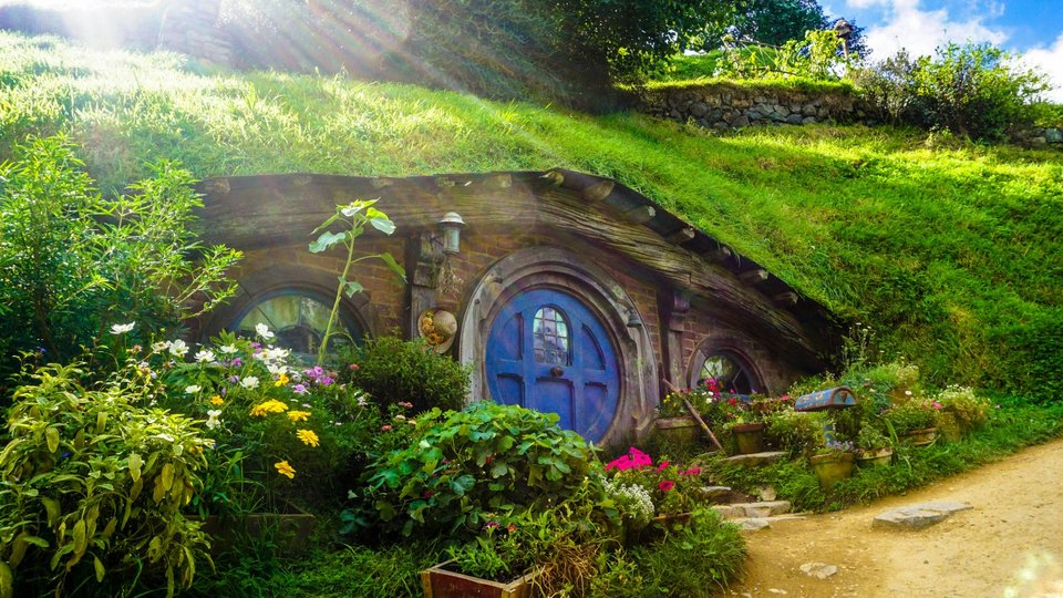 Hobbit hole στη Νέα Ζηλανδία