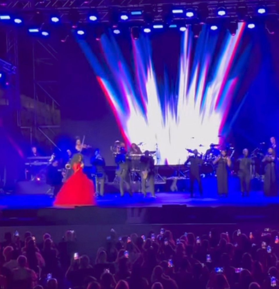 Η είσοδος της Diana Ross