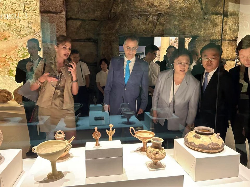«Ένα ταξίδι στην Αρχαία Ελλάδα» ξεκινά από το Σανσιντούι της Κίνας