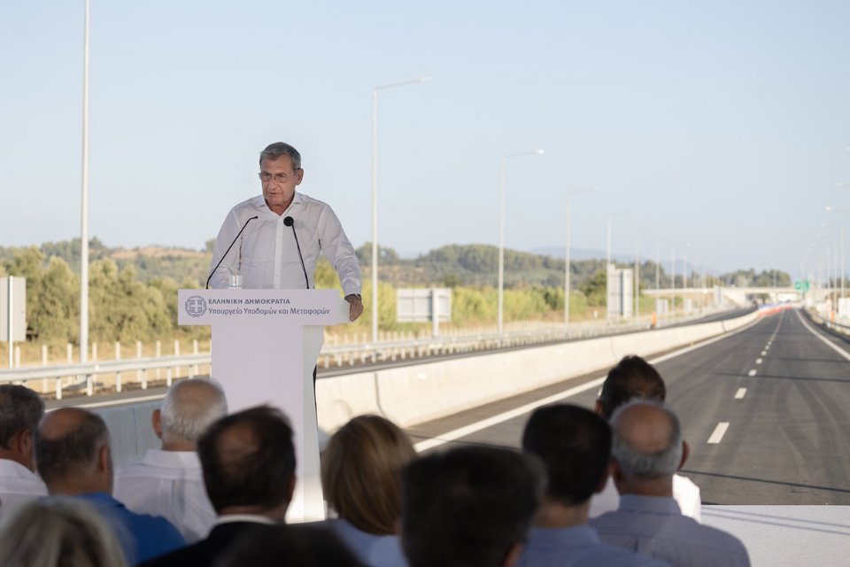 Ο πρόεδρος και διευθύνων σύμβουλος της Ολυμπίας Οδού Παναγιώτης Παπανικολάς
