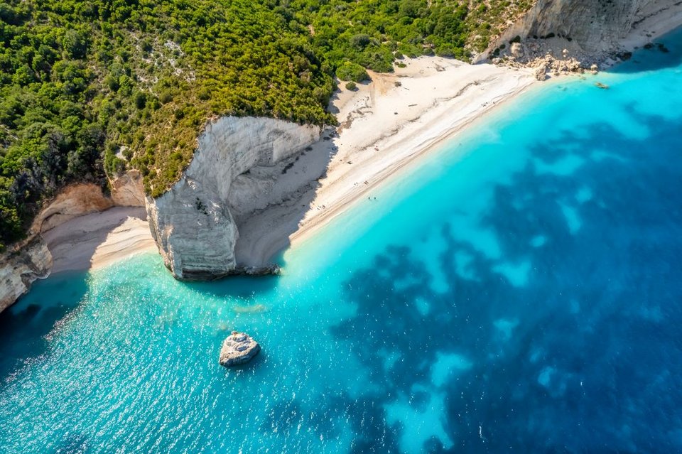 Φτέρη άγνωστη παραλία Κεφαλλονιά