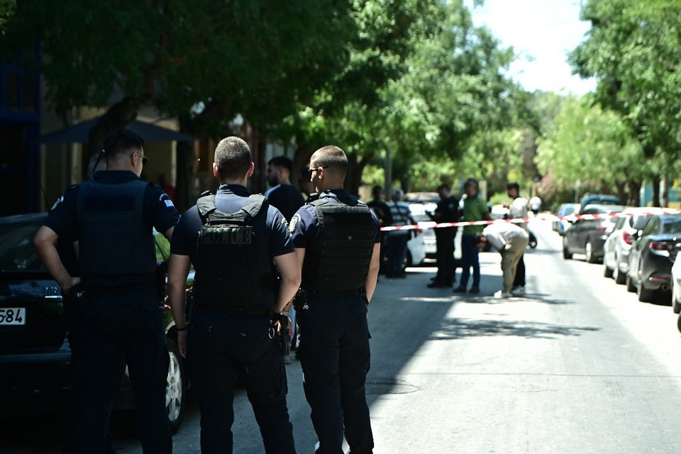 Πυροβολισμοί σε καφετέρια στον Κολωνό / Φωτογραφία EUROKINISSI