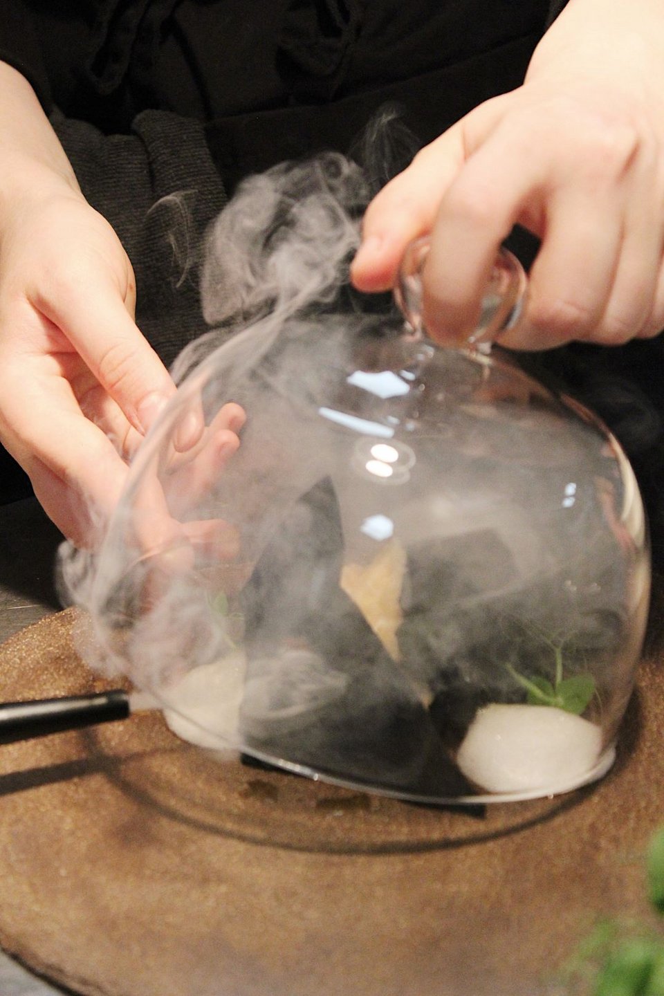 vegan menu υψηλή γαστρονομία