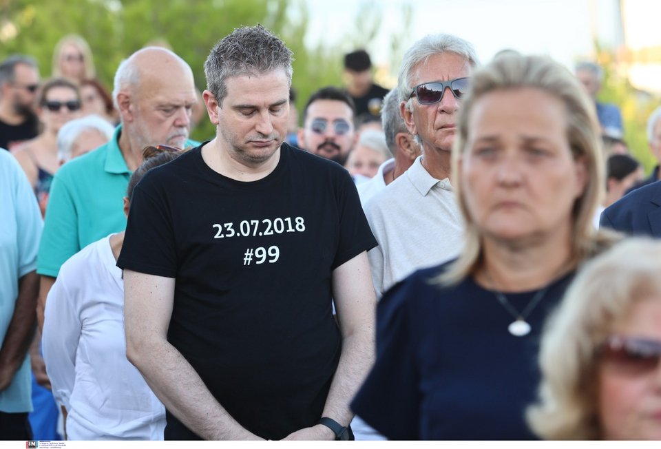 Τρισάγιο για την 7η επέτειο από την τραγωδία στο Μάτι -Φωτογραφία: Intimenews/ΛΙΑΚΟΣ ΓΙΑΝΝΗΣ