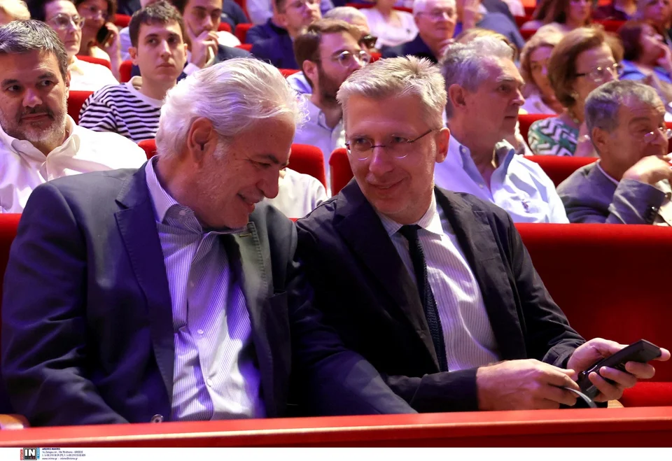 Άκης Σκέρτσος και Χρήστος Στυλιανίδης / Φωτογραφία: Intimenews/ΒΛΑΣΣΟΠΟΥΛΟΥ ΙΣΜΗΝΗ