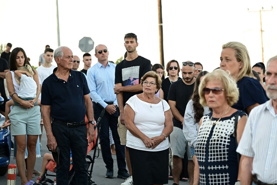 Τρισάγιο για την 7η επέτειο από την τραγωδία στο Μάτι -Φωτογραφία: ΜΙΧΑΛΗΣ ΚΑΡΑΓΙΑΝΝΗΣ/EUROKINISSI