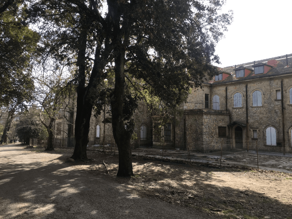 Άποψη του Ανακτόρου από την βόρεια πλευρά