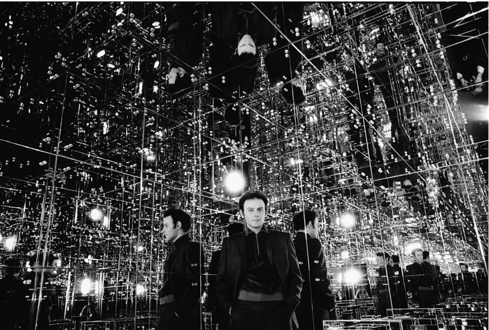 Installation view of Lucas Samaras: Selected Works 1960-1966, Pace New York, Oct 8 – Nov 5, 1966 © Lucas Samaras. Photo: David Gahr, Pace Gallery
