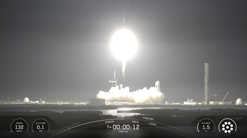 Η SpaceX εκτόξευσε ένα αμερικανικό διαστημικό μη επανδρωμένο στρατιωτικό αεροσκάφος