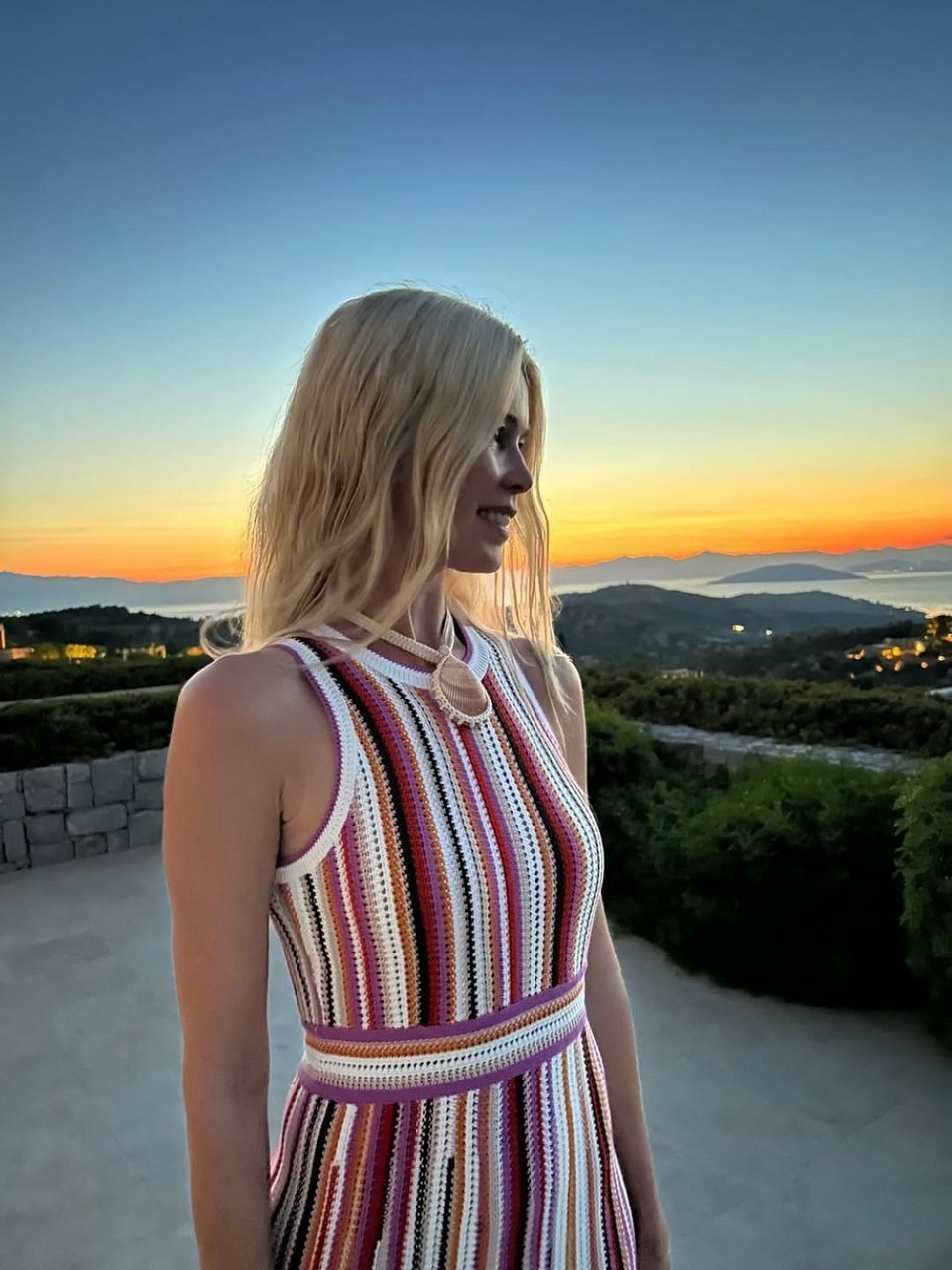 Η Κλόντια Σίφερ απολαμβάνει τις διακοπές της στην Ελλάδα
