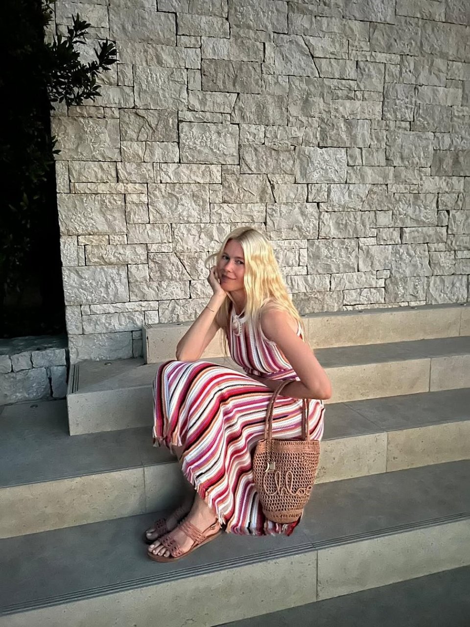 Το διάσημο μοντέλο επισκέπτεται σχεδόν κάθε καλοκαίρι τη χώρα