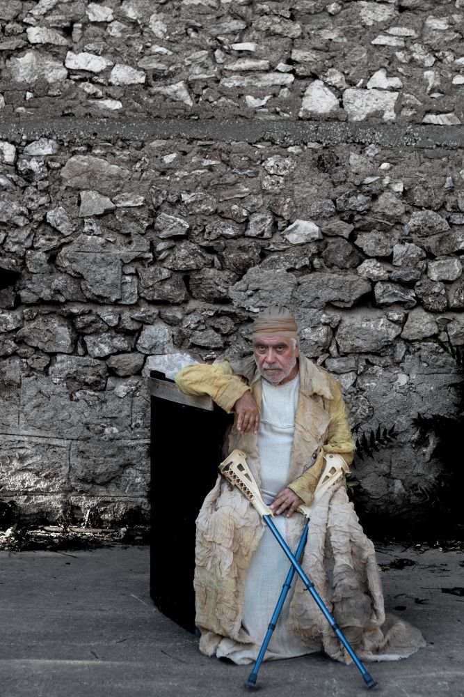 Ο Δημήτρης Πιατάς υποδύεται τον Πηλέα