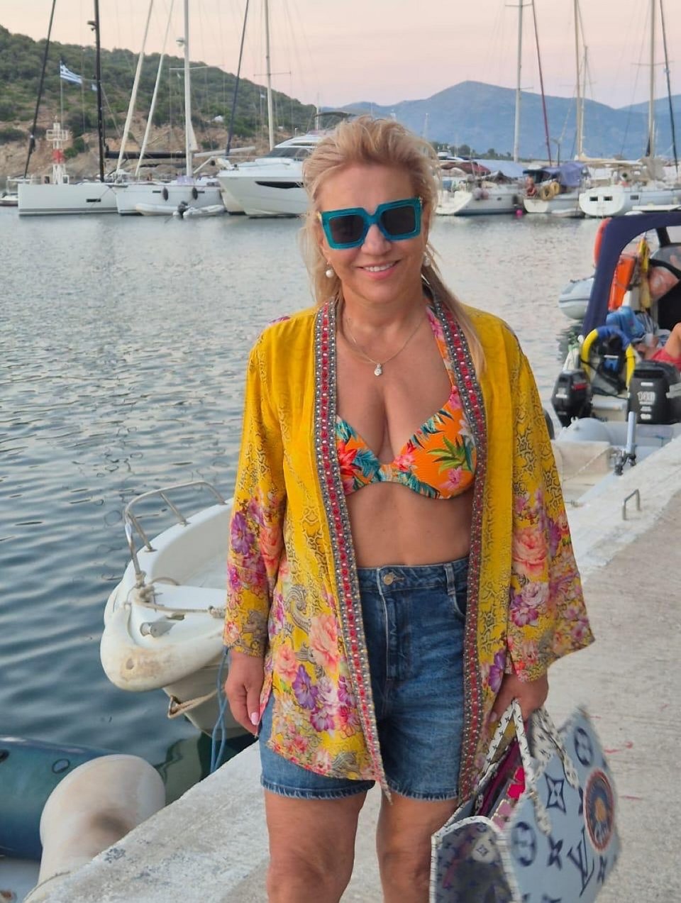 Η επιχειρηματίας και παρουσιάστρια δημοσίευσε φωτογραφίες από τις διακοπές της