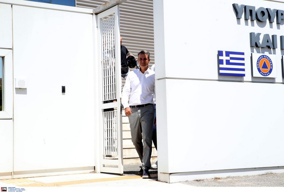 Στο ΕΣΚΕΔΙΚ ο Πρωθυπουργός για τις φωτιές