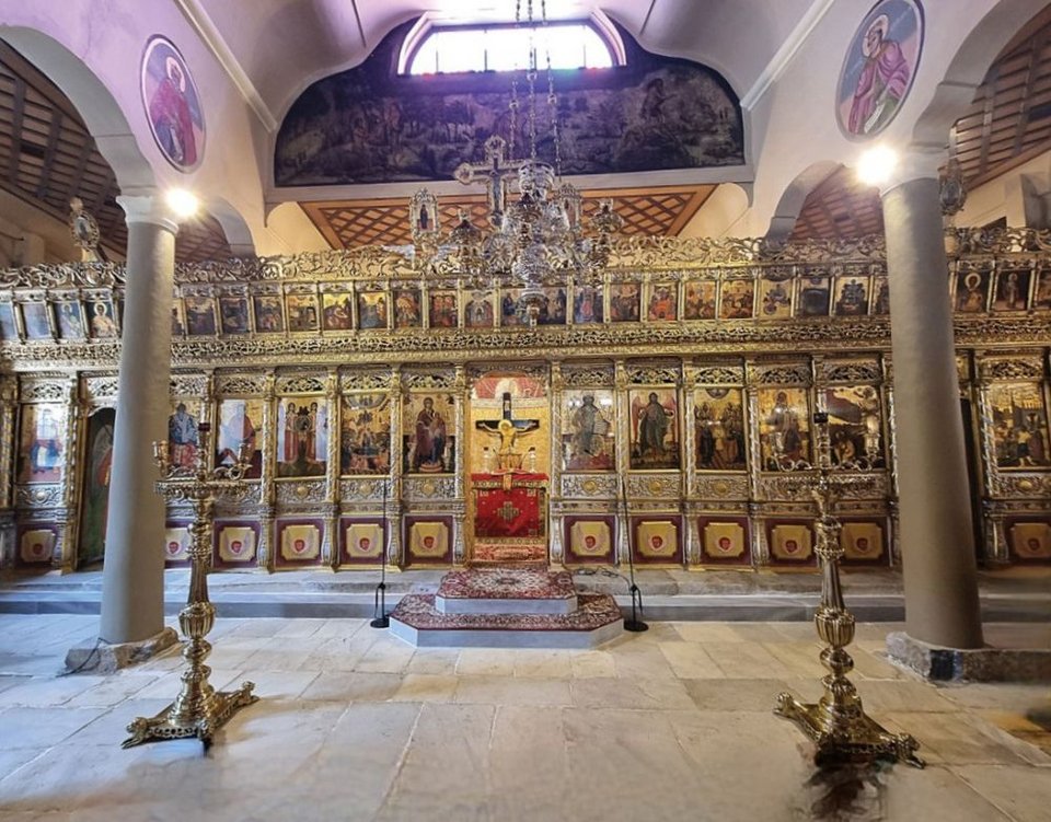 Το τέμπλο της εκκλησίας