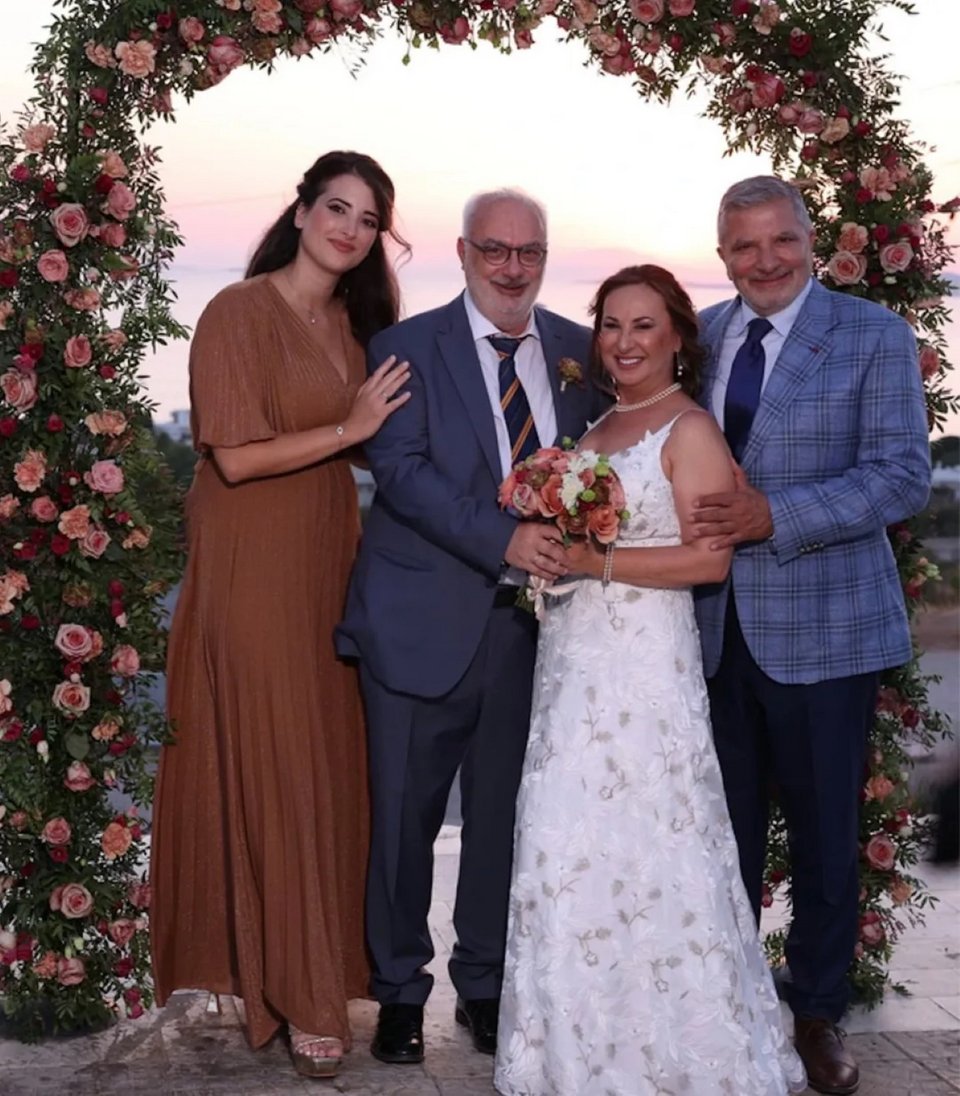 Γιώργος Πατούλης και Νάνσυ Κοιλού στον γάμο των μελλοντικών τους κουμπάρων