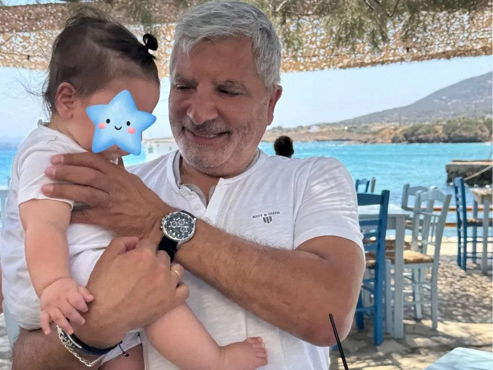 Ο Γιώργος Πατούλης με τον γιο του