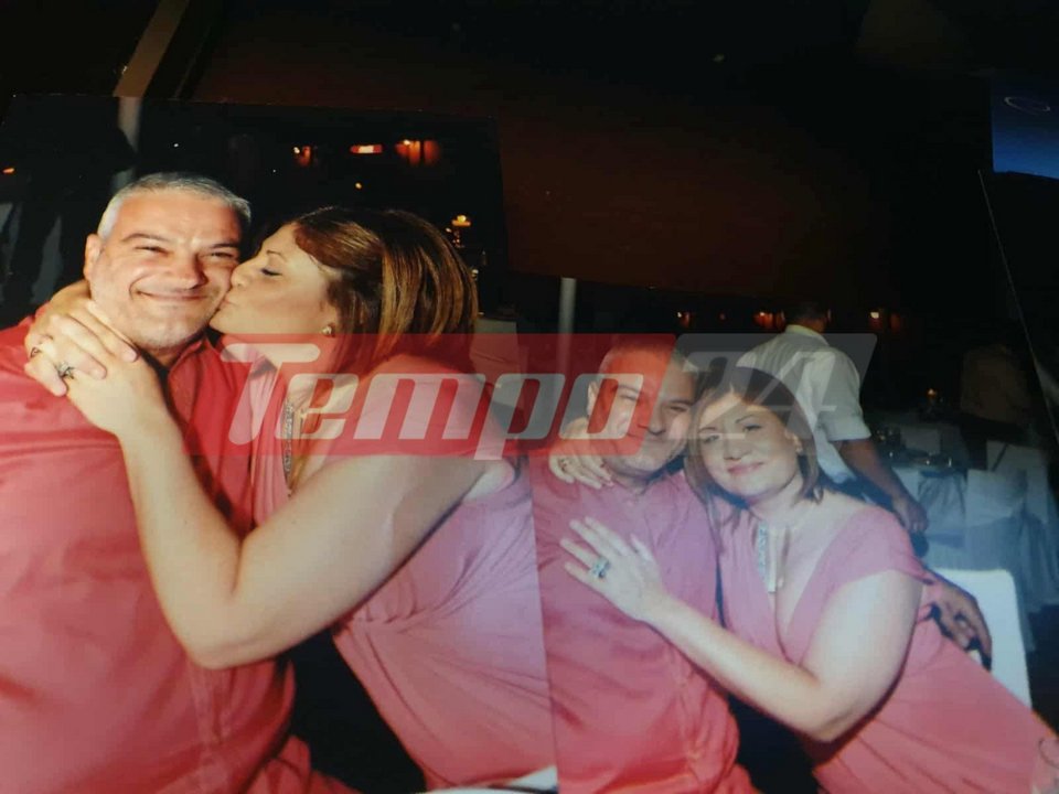 Ο 54χρονος με τη σύντροφό του. Φωτογραφία που δημοσιεύει το Tempo24