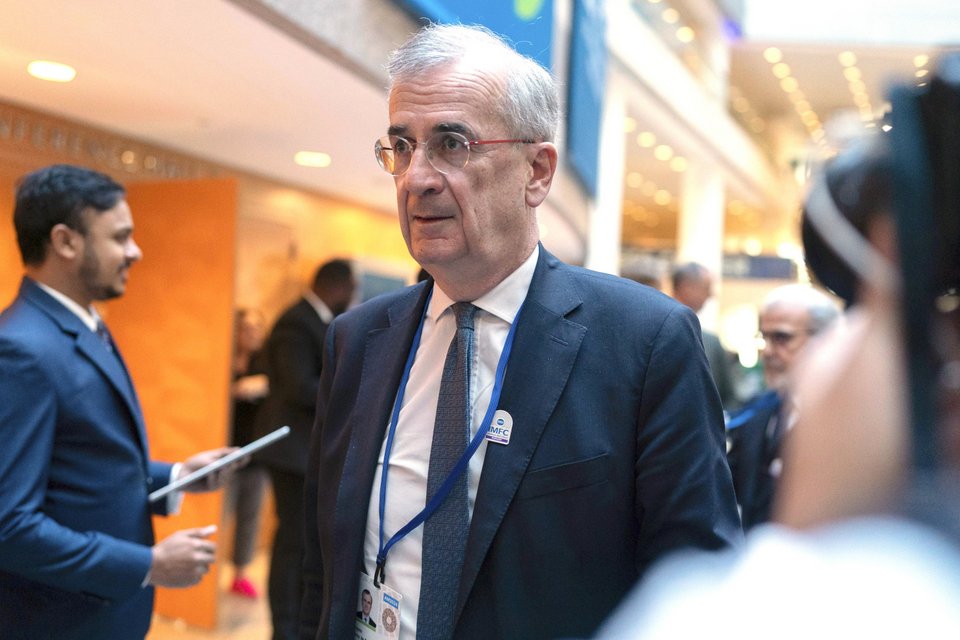 O διοικητής της κεντρικής τράπεζας της Γαλλίας, Φρανσουά Βιλερουά ντε Γκαλό