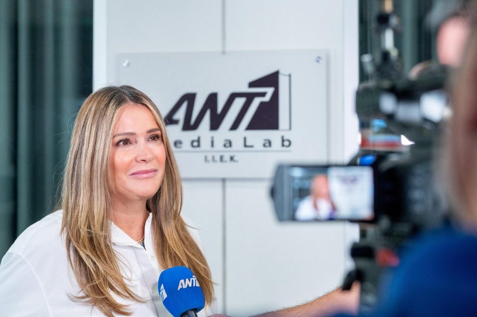 Η Πρόεδρος του Ιδρύματος Νεολαίας και Δια Βίου Μάθησης, Άννας Ροκοφύλλου.