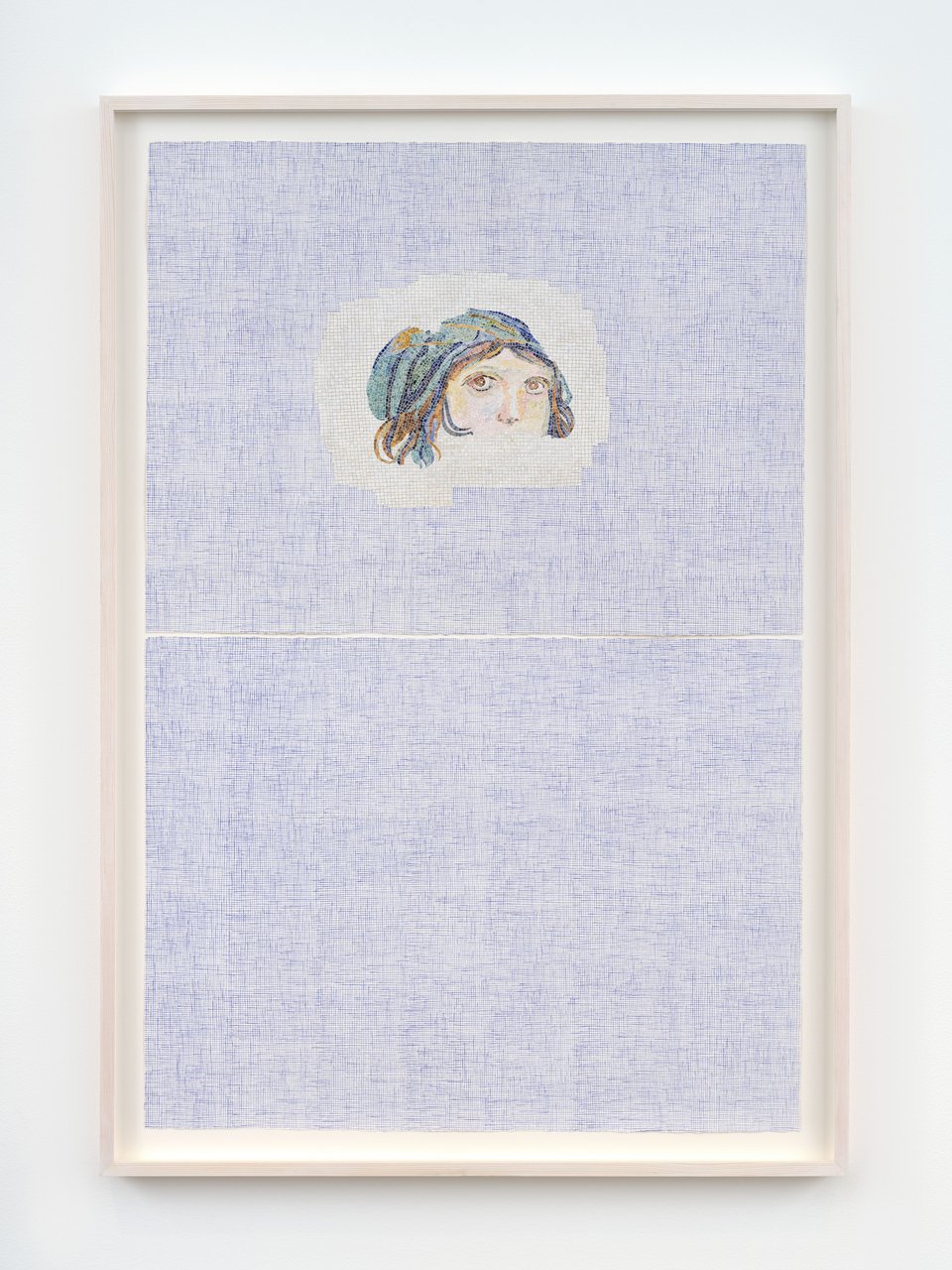 Paolo Colombo “Lavender” 2024 Watercolour 112 x 75 cm Photo: Paul Salveson