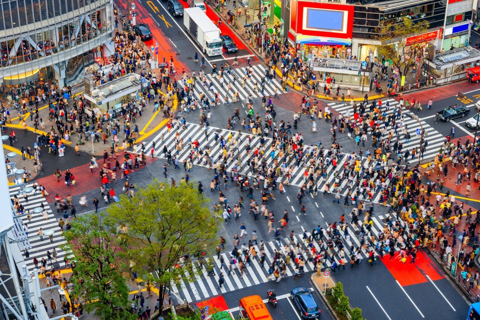 Shibuya Crossing, Τόκιο