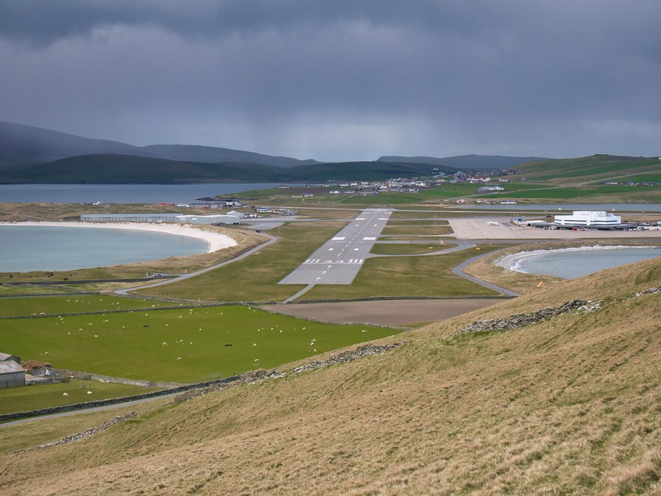 Το αεροδρόμιο του Sumburgh