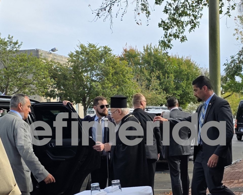 Ο Οικουμενικός Πατριάρχης στα Χάμπτονς