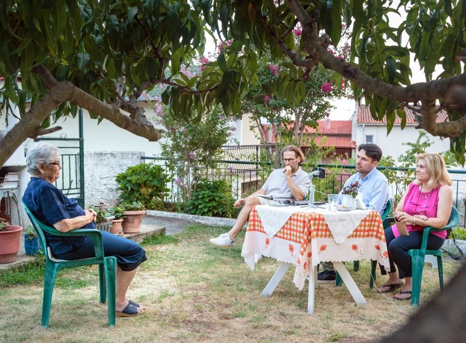 Τα γεγονότα εκείνης της δραματικής ημέρας διηγήθηκαν στην ομάδα του προγράμματος «Δράσεις Ιστορίας Μνήμης Πολιτισμού»