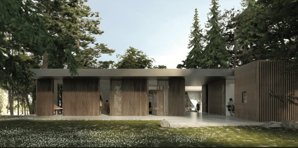 Pavilion, ένα έργο υποδομής μέσα στον χώρο της Επιδαύρου