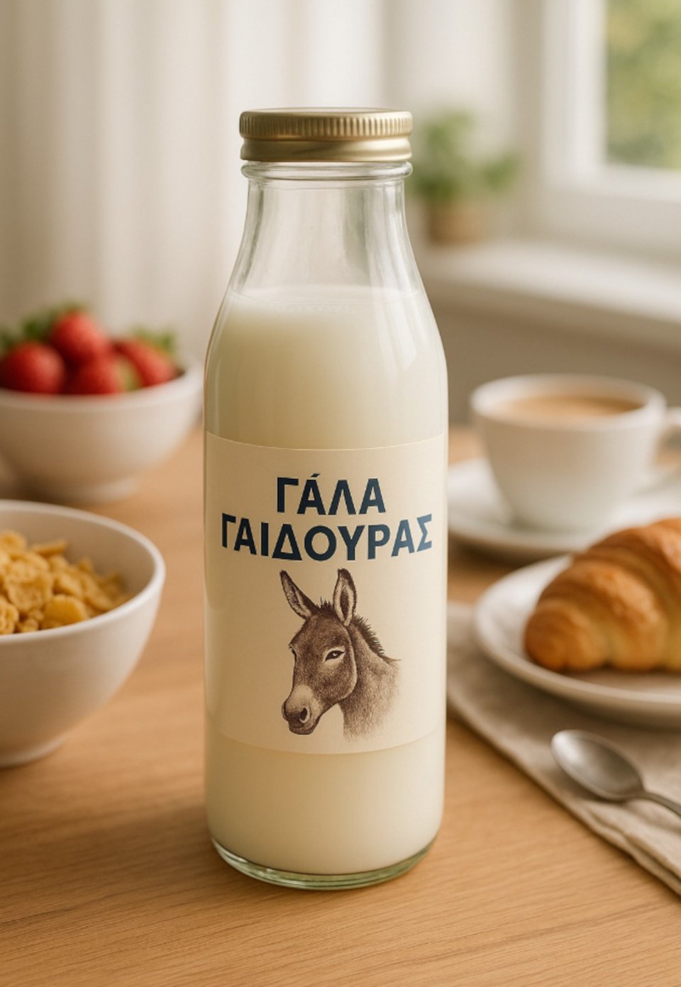 Το γάλα γαϊδούρας της Φάρμας ΤΣΙΧΟΥΡΙΔΗ είναι φυσική πηγή βιταμινών, πρωτεϊνών & αντιοξειδωτικών, με οφέλη για: Ενίσχυση του ανοσοποιητικού, Υγιές δέρμα & μαλλιά, Υψηλή πεπτικότητα – ιδανικό και για παιδιά. Χωρίς πρόσθετα – 100% αγνό και ελληνικό προϊόν!