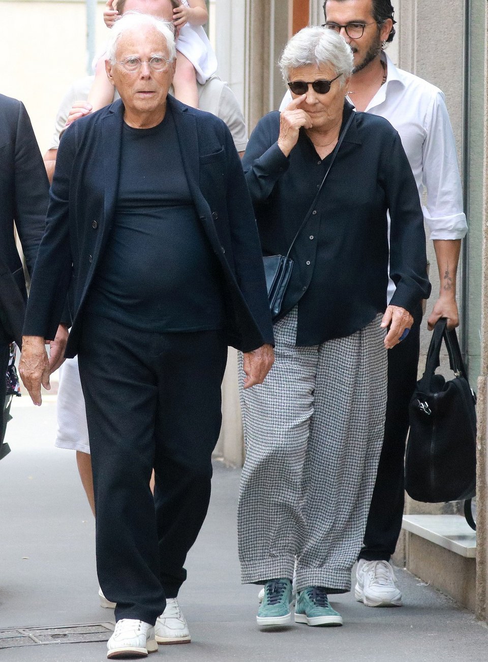 O Giorgio Armani με την αδερφή του Ροζάνα