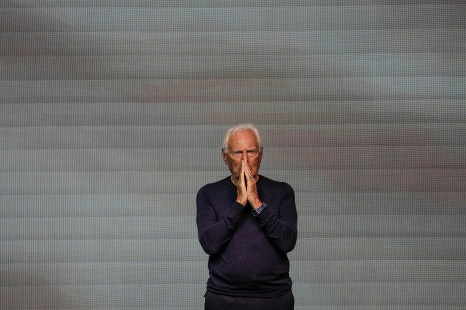 Ο Giorgio Armani
