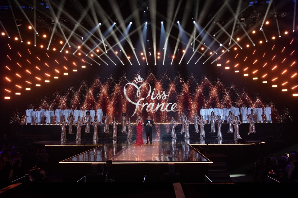 Στιγμιότυπο από τον διαγωνισμό ομορφιάς Miss France