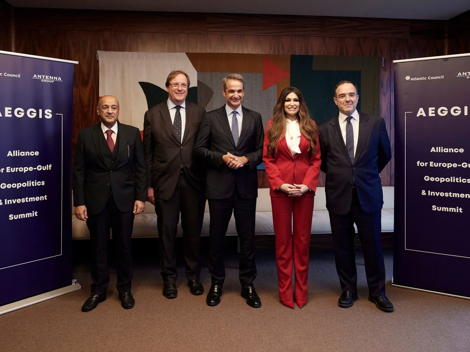 Συνάντηση γνωριμίας Κ. Μητσοτάκη-Κ. Γκίλφοϊλ στη Νέα Υόρκη / Φωτογραφία: Γρ. Τύπου Πρωθυπουργού / Δημήτρης Παπαμήτσος