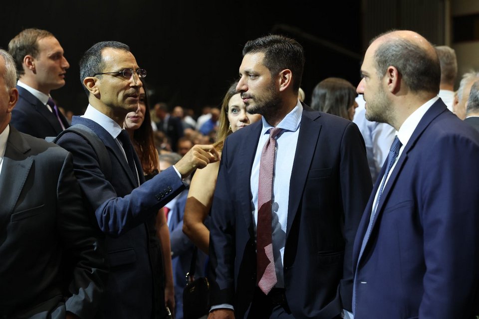 Ο Κωνσταντίνος Κυρανάκης και ο υφυπουργός Εθνικής Οικονομίας και Οικονομικών, Γιώργος Κώτσηρας