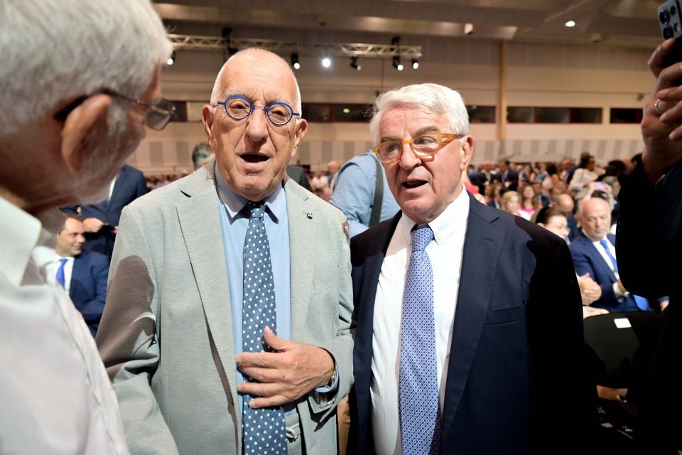 Νικήτας Κακλαμάνης και Θανάσης Μπούρας 