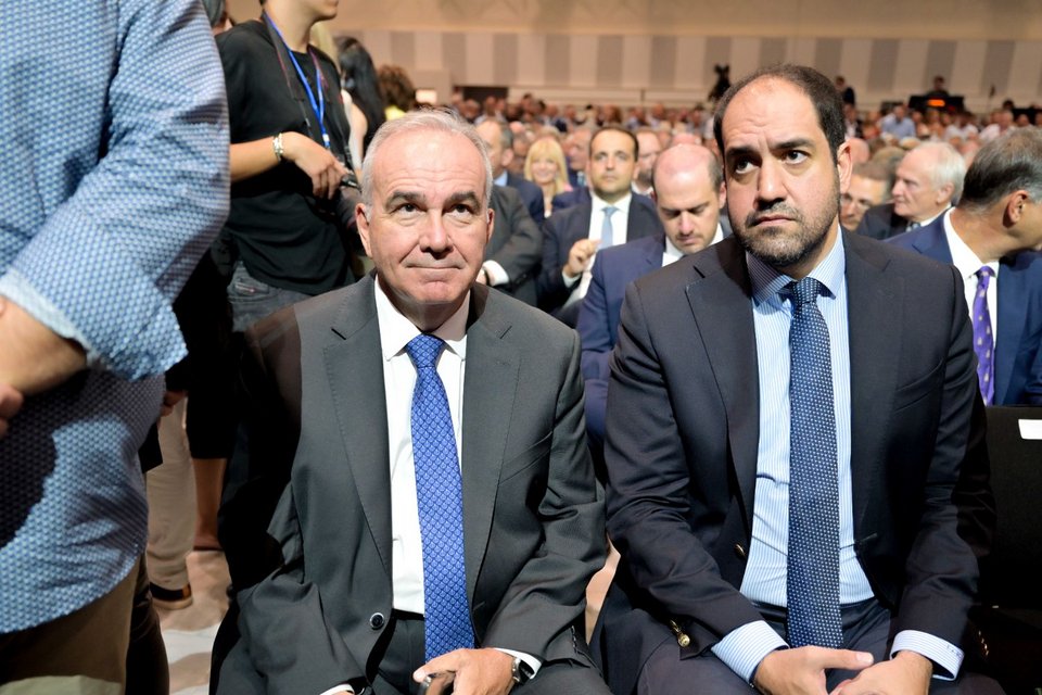 Νίκος Παπαθανάσης και ο υπουργός Κλιματικής Κρίσης και Πολιτικής Προστασίας Γιάννης Κεφαλογιάννης