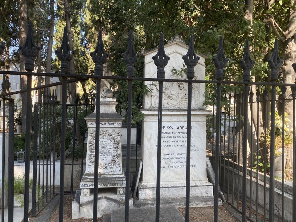Ερρίκος Άμποτ, Γερμανός πρόξενος στη Θεσσαλονίκη
